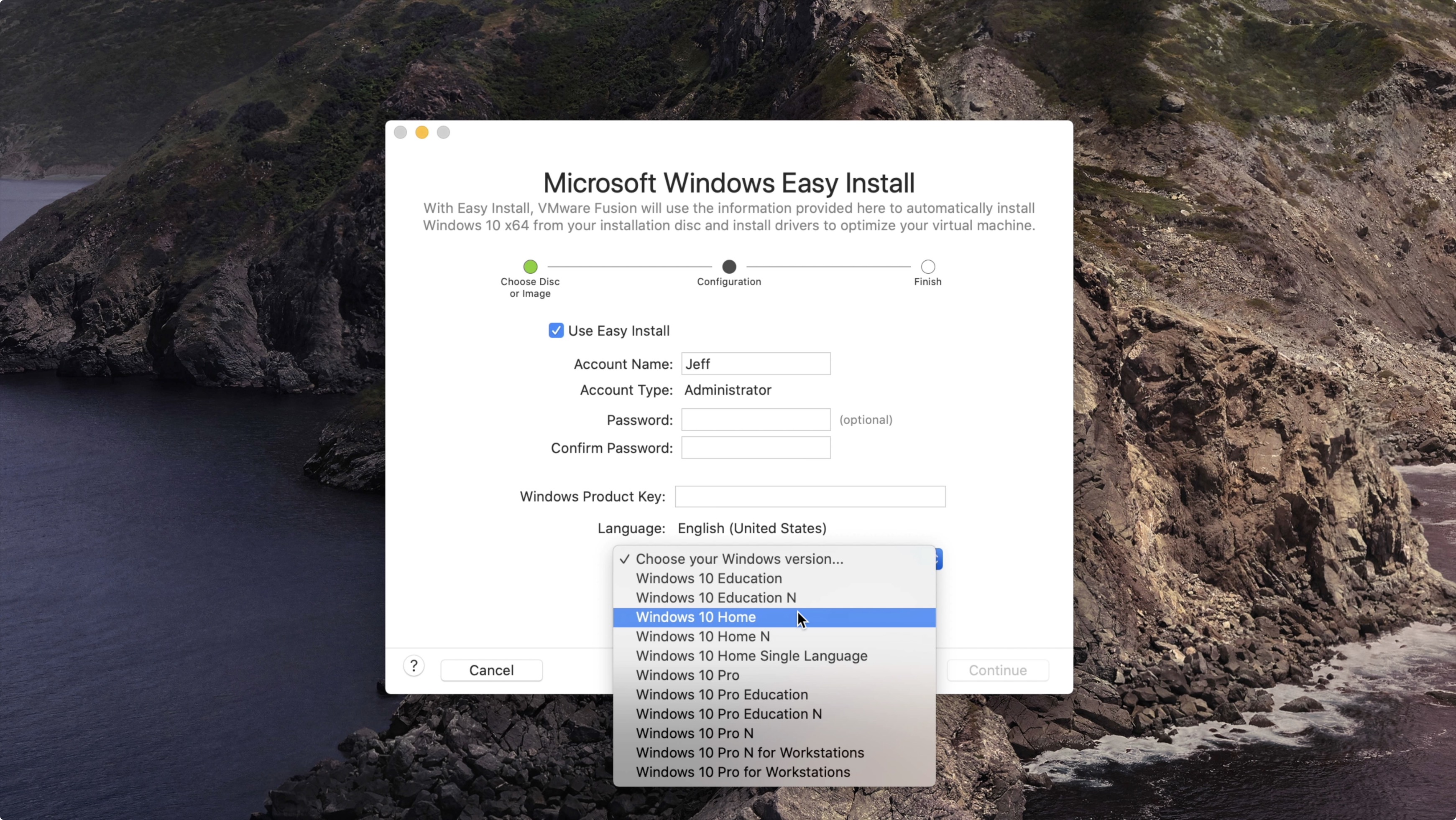 install windows 10 on external ssd for mac