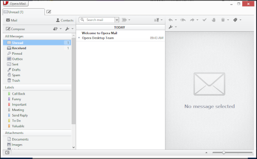 opera mail app for mac